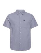 Charter Oxford S/S Wvn Blue Brixton
