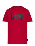 Wobbly Graphic T-Shirt Red Lee Jeans