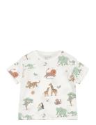 Animal Print Cotton T-Shirt Patterned Mango