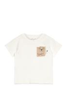 Lion Print T-Shirt White Mango