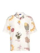 Jorjeff Gallery Aop Resort Shirt Ss Smu Beige Jack & J S