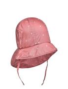 Summer Hat W. String Pink En Fant