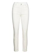 Slim Cropped White Jeans Cream GANT