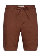 Relaxed Linen Ds Shorts Brown GANT