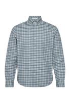 Reg Archive Oxford Check Shirt Blue GANT