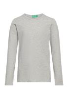 Long Sleeves T-Shirt Grey United Colors Of Benetton