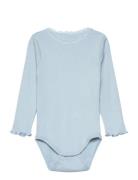 Body Ls Rib Blue Huttelihut