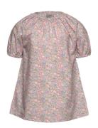 Blouse Ss In Liberty Fabric Patterned Huttelihut