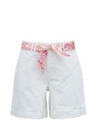 Vivanil Rw Scarf Shorts Col Jaf/R White Vila