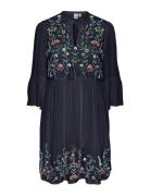 Yaschella 3/4 Tunic Dress S. - Fest Navy YAS