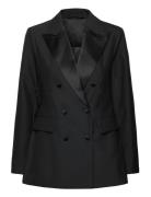 By Malina Classic Tuxedo Blazer Black Malina