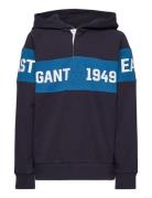 D1. Gant Chest Stripe Hr Blue GANT