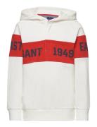 D1. Gant Chest Stripe Hr White GANT