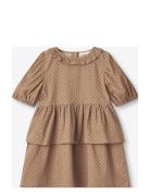 Toto Ss Dress Brown Fliink