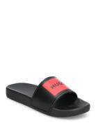 Aqua Slides Black Hugo Kids