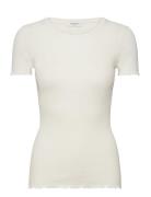 Organic Cotton T-Shirt Cream Rosemunde