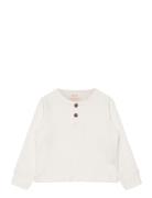 Rib Jersey T-Shirt W. Ls Cream Copenhagen Colors