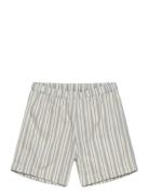 Shorts Woven Stripe W. Lining Patterned Huttelihut