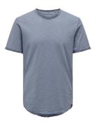 Onsbenne Longy Ss Tee Nf 7822 Noos Blue ONLY & SONS
