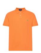 Basic Mesh-Ssl-Knt Orange Polo Ralph Lauren
