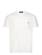 Classic Fit Cotton-Linen Pocket T-Shirt White Polo Ralph Lauren