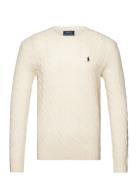 Cable-Knit Wool-Cashmere Sweater Cream Polo Ralph Lauren