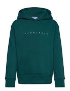 Jjestar Jj Sweat Hood Noos Jnr Green Jack & J S