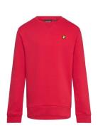 Crew Neck Sweatshirt Red Lyle & Scott