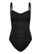 Potenza Solid Swimsuit Black Panos Emporio