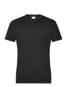 Slim-Fit Cotton V-Neck T-Shirt Black Mango