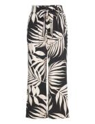 Printed Trousers With Bow Black Mango