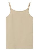 Nkfnoja Strap Top Beige Name It