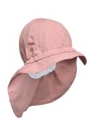 Poplin Hat - Neck Shade Pink Melton