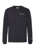 Crewneck Long Sleeve T-Shirt Black Champion