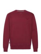 Essential Logo Crew Sweatshirt Red Superdry