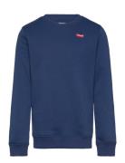 Lvb Mini Logo Crewneck Sweatsh / Lvb Mini Logo Crewneck Swea Blue Levi...