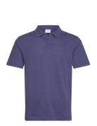 Slim-Fit Cotton-Piqué Polo Shirt Blue Mango