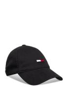 Tjm Elongated Flag Denim Cap Black Tommy Hilfiger