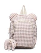 Ears Backpack Pink Mango