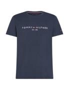 Tommy Logo Tee Blue Tommy Hilfiger