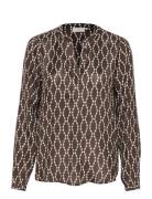 Kaolan Blouse Brown Kaffe