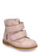 Boots - Flat - With Velcro Pink ANGULUS