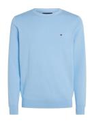 Classic Cotton Crew Neck Blue Tommy Hilfiger