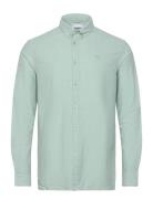 Harald Small Owl Oxford Regular Fit Green Knowledge Cotton Apparel