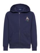 Polo Bear Fleece Full-Zip Hoodie Navy Ralph Lauren Kids