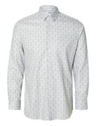 Slhslimsoho-Ethan Aop Shirt Ls Patterned Selected Homme