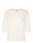 Mmzelma 3/4 Sleeve Tee Cream MOS MOSH