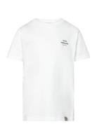 Printed Tee Thorlino Tee White Mads Nørgaard