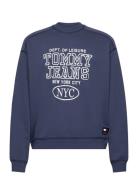 Tjm Bxy Wshd Prep Explr Crew Ext Navy Tommy Jeans