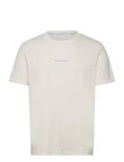 Monologo Tee Cream Calvin Klein Jeans